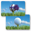 3D Lenticular Gift Card w/ Animated Golf Ball Images (Blank)